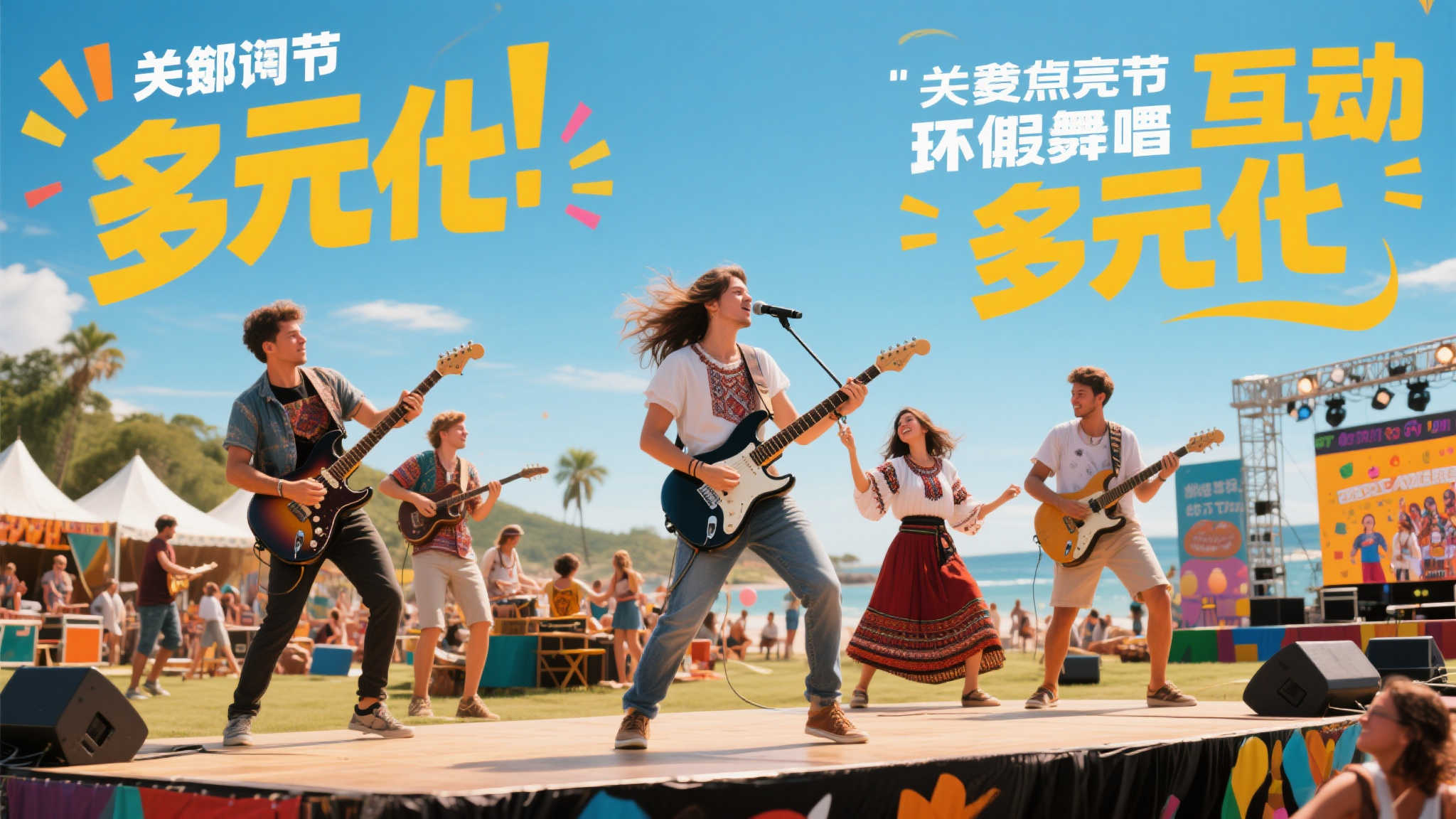 在本次众所瞩目的歌舞表演中，无论您是真正痴迷于摇滚